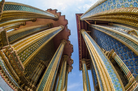 Wat Phrakaw, Thailandのeditorial素材