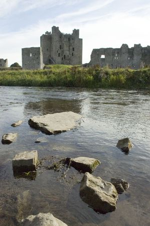 Trim Castle in Meath, Irelandの写真素材