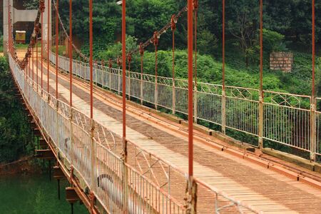 The mountains of the bridge