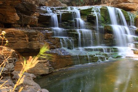 waterfall の写真素材