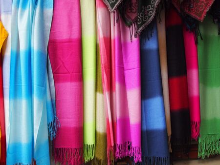 Closeup of shawl