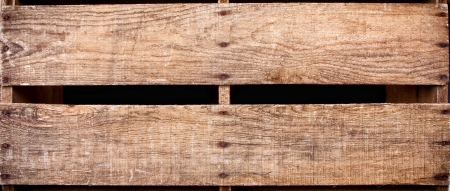 Wooden crate background, antique old wooden planksの写真素材
