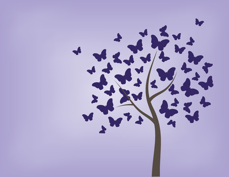 tree, butterfly, vector, colorful, background, art, abstract, butterflies, nature, spring, decoration, illustration, design, flower, beautiful, floral, summer, silhouette, trees, beauty, color, graphic, branch, pattern, decorative, fly, insect, flying, neのイラスト素材