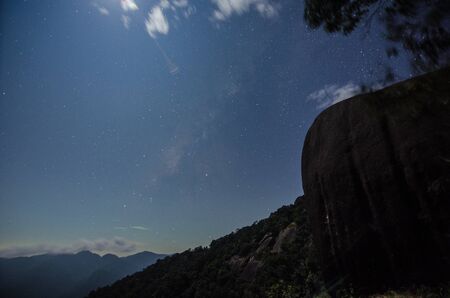 Milky way in Pha Hin Koob ,Khau Soi Daw ,Chanthaburi,Thailand
