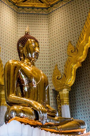 Pure Gold Buddha Image at Wat Traimit, Bangkok, Thailand