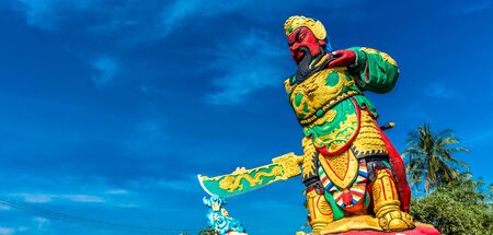 Guan Yu, the Chinese Godの写真素材