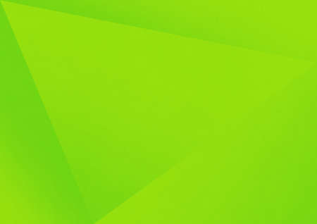 A green triangular geometric background with subtle gradients and copy spaceの写真素材