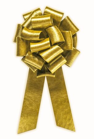 Golden Bow.の写真素材