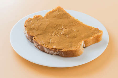 Sandwich of peanut butter