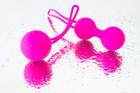 Balls Ben Wa, ball of geisha with waterの写真素材