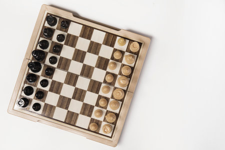 Chees wood in white background