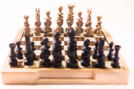 Chees wood in white background