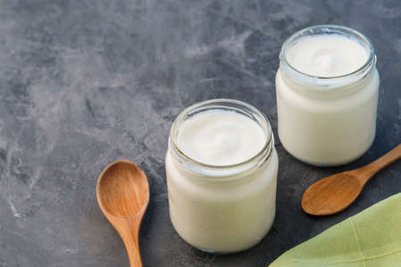 natural handmade yogurtの写真素材