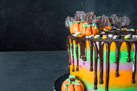 halloween cakeの写真素材