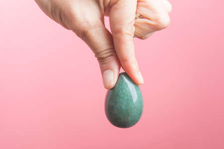 Jade mineral sex toy for woman
