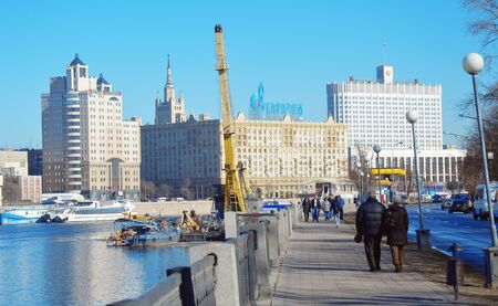 krasnopresnenskaya embankmentのeditorial素材