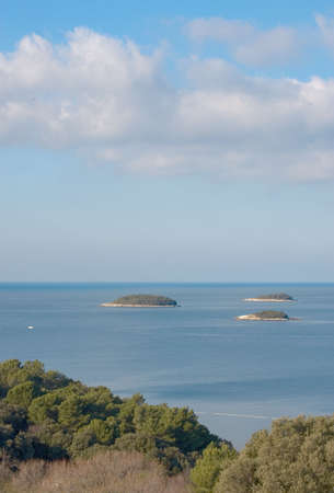 Sea and sky in Croatiaの写真素材
