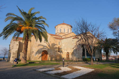 Hagia sophia mosque in Trabzon, Ancient Byzantium church and currently mosque, local name is hagia sophia mosque in trabzonの写真素材
