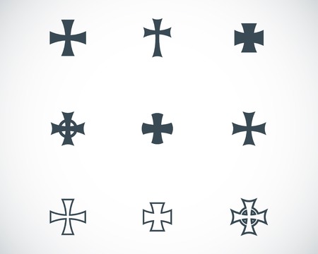 Vector choppers crossesのイラスト素材