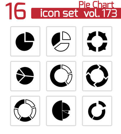 Vector black people search icons setのイラスト素材