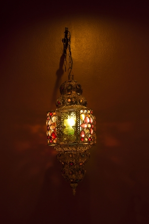 Moroccan lamp の写真素材