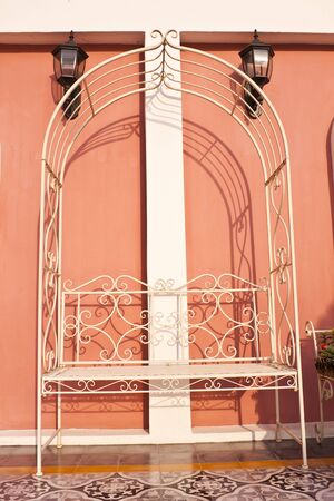 Antique Metal Chairs の写真素材