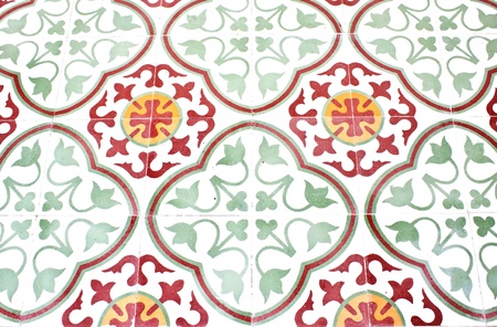 Moroccan style ceramic mosaicの写真素材