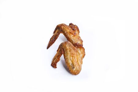 Two wing fired chickenの写真素材