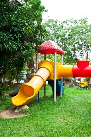 Children Stairs Slides equipmentの写真素材