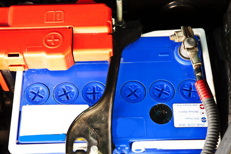 Battery car terminal の写真素材