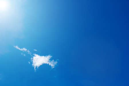 Blue sky and cloudsの写真素材