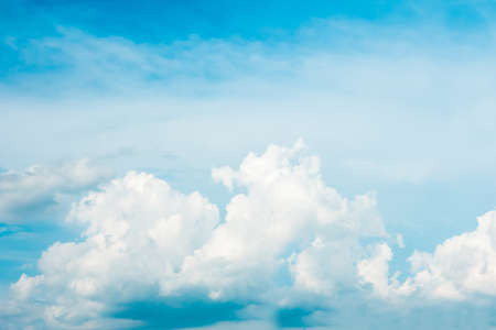 Blue sky and clouds