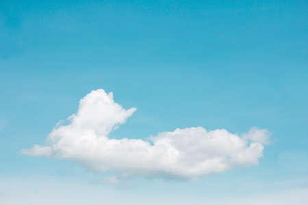 clouds in the blue skyの写真素材