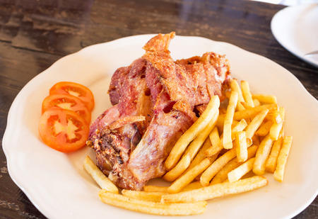 pork knuckleの写真素材