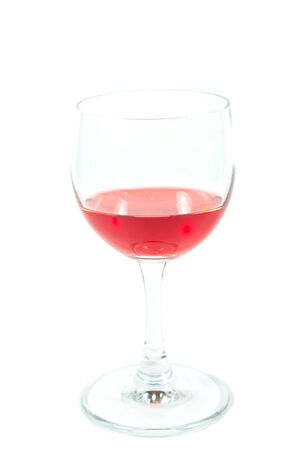glass of red wineの写真素材
