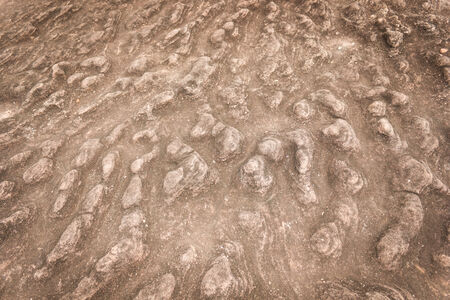 Close up view of sandstone curve