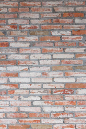 old red brick wall texture backgroundの写真素材
