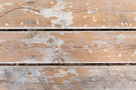 Weatherd wooden background, toned vintage, selective focusの写真素材