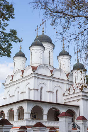 The Orthodox Church of the Transfiguration in Vyazemy, Odintsovo district, Moscow Region, Russiaの写真素材