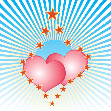 Light heartsのイラスト素材