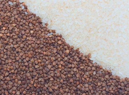 Groats background for your designの写真素材