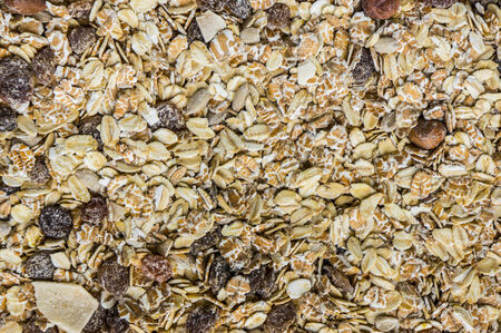 Mix cereal with fruit and nutの写真素材