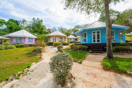 Colorful resort at Samed island, Thailand