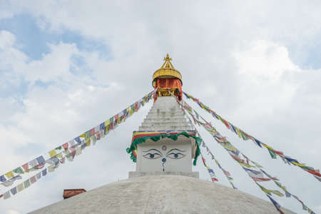 Asoke stupa at Patan Dubar square,Kathmanduの写真素材