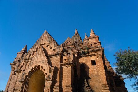 Old temple in Bagan ancient city, Mandalay, Myanmar, Asia