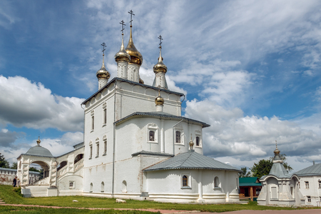 Gorokhovets, Vladimir region. Summer day in the monastery Svyato-Troitse-Nikolskyの写真素材