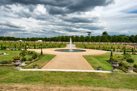 The Privy Garden at Hampton Court Palace near London, UKのeditorial素材