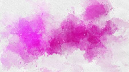 Colorful pink watercolor paint texture.の写真素材