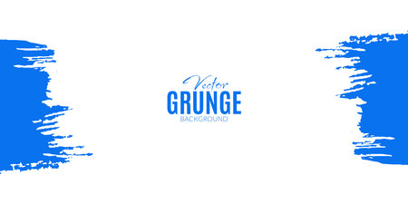 White and blue abstract dirty grunge advertising banner or poster background design vector fileのイラスト素材