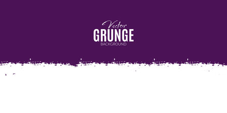 White abstract dirty grunge stroke banner or poster dark purpla color background vector fileのイラスト素材